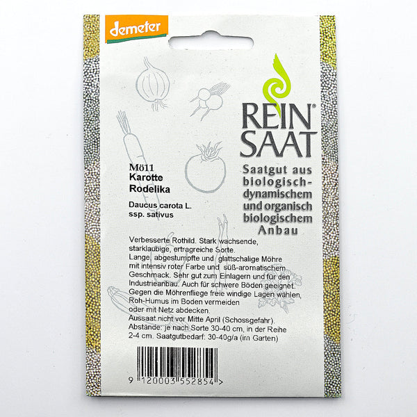 Bio-Saatgut Karotte 'Rodelika'