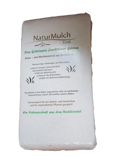 Elefantengras 100 Liter - Naturmulch & Schnecken abweisend  -  Ackerhelden
