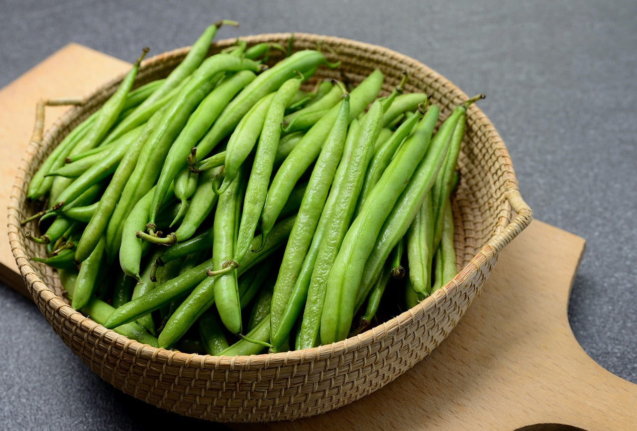 Ackerhelden-Rezepte: Gebratene Buschbohnen mit Knoblauch und Zitrone