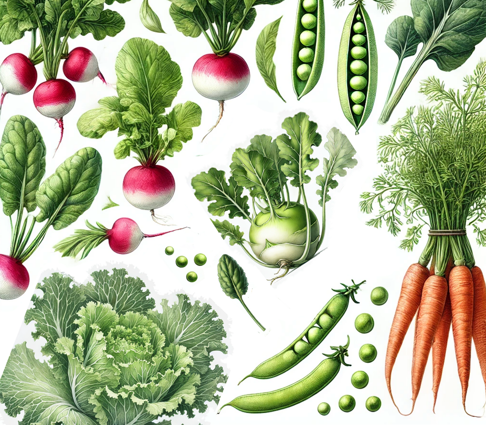 Ackerhelden Bio-Saatgutset 'Frische Saat für den Frühling'