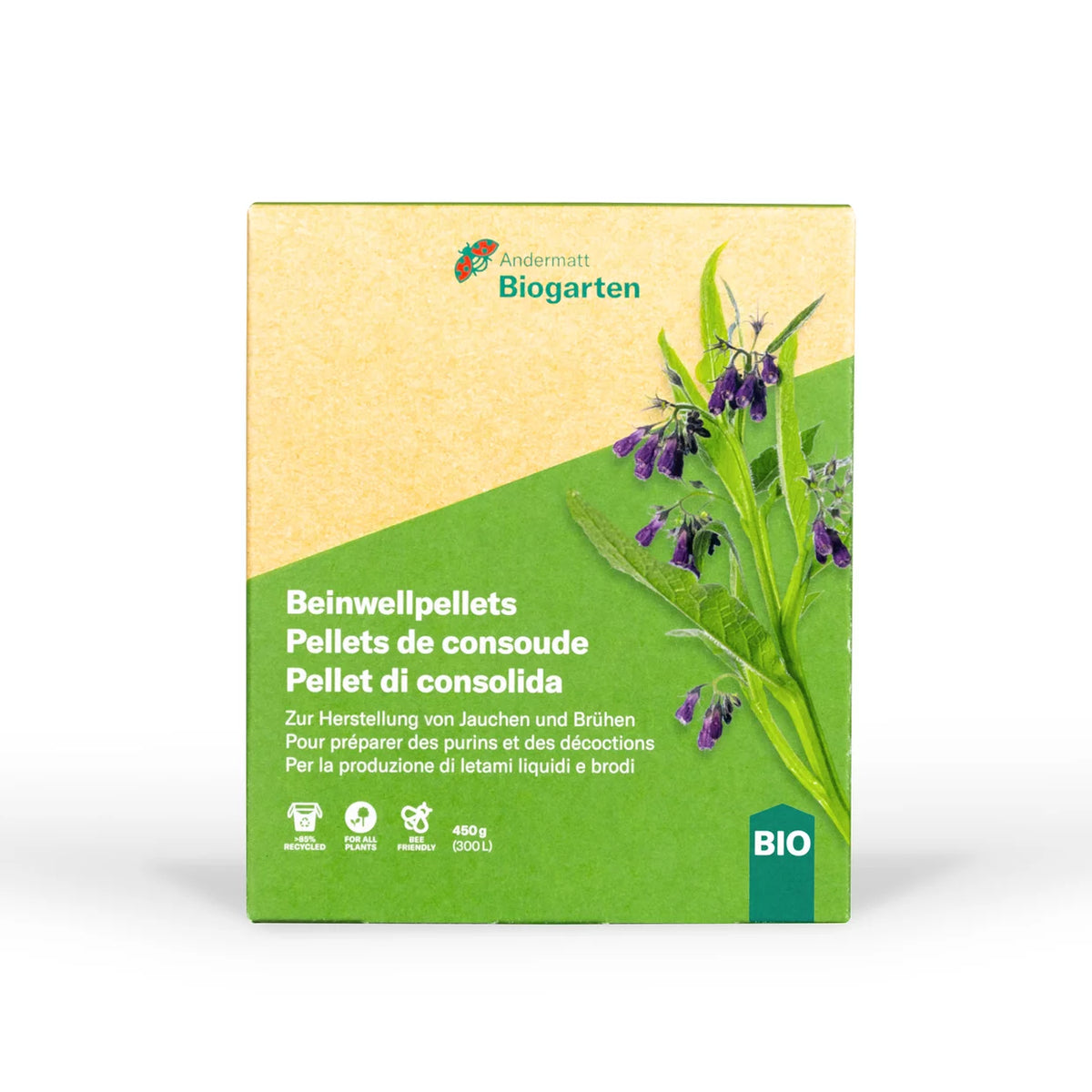 Beinwell-Pellets – Natürliche Frucht- & Blühkraft für Deinen Garten 🌼 🌱