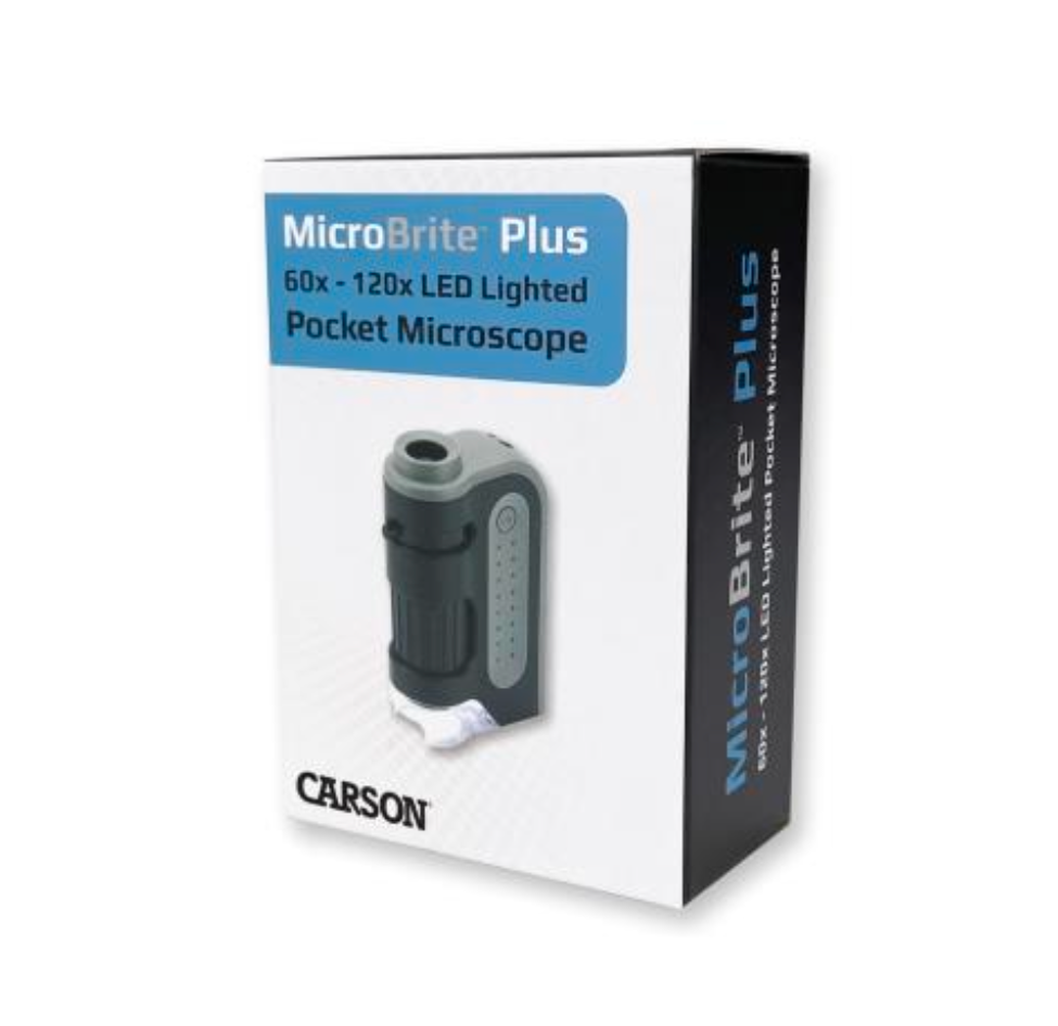 Carson Taschenmikrosop MicroBrite Plus - Ein Taschenmikroskop für alle Anwendungen 🌿🔍
