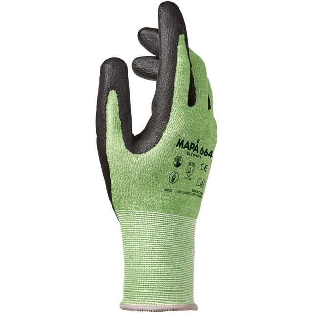 MAPA Arbeitshandschuhe - aus 100 % recycelten Fasern  - Feinfühlig arbeiten. Nachhaltig schützen.