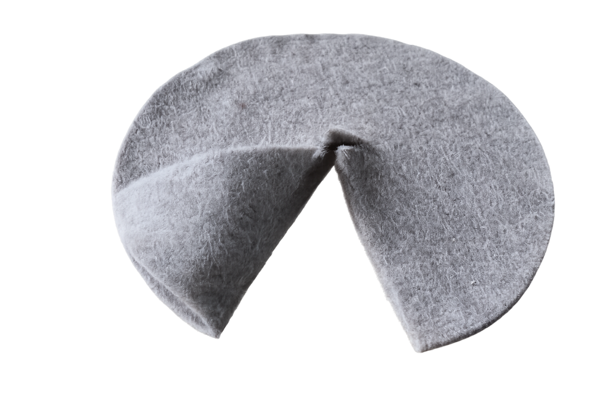 Mulchscheibe aus Schafwolle 🌱🐑